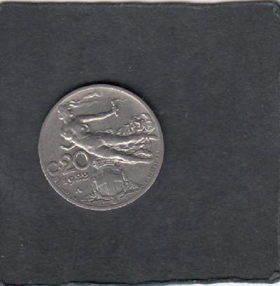 Beschrijving: 20 Centesimi  